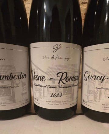 2023 JC Guyaux Vosne Romanée & x 2 Gevrey Chambertin -, Collections