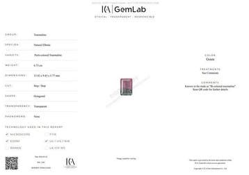 Zonder minimumprijs - 1 pcs Groen Toermalijn - 6.73 ct -, Nieuw