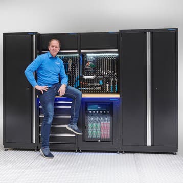 Datona Werkplaatsinrichting PREMIUM eiken werkblad met, Ophalen of Verzenden, Nieuw