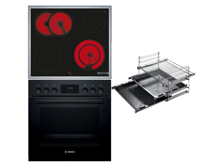 Bosch HND211RB1 - Inbouw ovenset - 66 liter - Energieklasse, Electroménager, Tables de cuisson, Envoi
