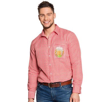 Oktoberfest Blouse Heren, Verzenden, Nieuw
