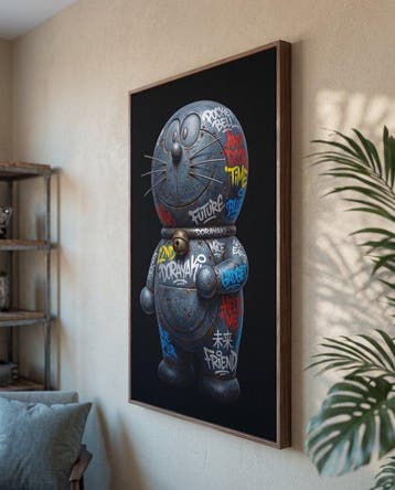 MEDSAN - Graffiti Doraemon Statue () - UNIQUE WORK
