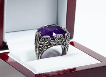 Zonder minimumprijs - Ring - 925 zilver - 16,00 ct, Nieuw
