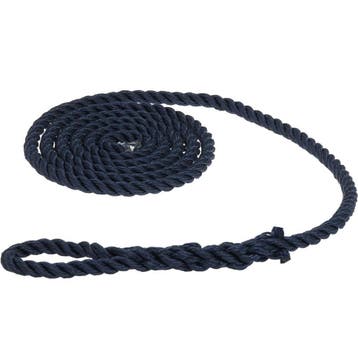10mm x 2m Fenderlijn met Lus 3-Strengs Polyester Blauw, Watersport en Boten, Ophalen of Verzenden, Nieuw