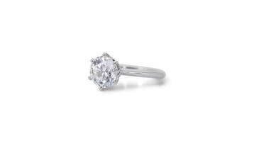 Ring - 18 karaat Witgoud - 1.50ct. tw. Diamant (Natuurlijk), Nieuw