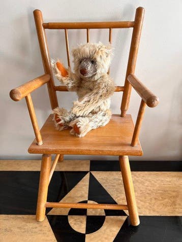 Artist Teddybear - Speelgoed Kleine handgemaakte teddybeer, Antiek en Kunst