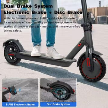 ES80 Vouwbare Elektrische Scooter - Off-Road Smart E Step -, Verzenden