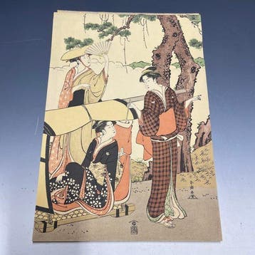 Vintage TEIJIN Promotional 18 Print Posters / Frame Size -