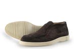 Santoni Loafers in maat 42 Grijs, Kleding | Heren, Schoenen, Loafers, Overige kleuren, Verzenden, Zo goed als nieuw