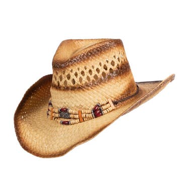 Beige Hoed Stro Dames, Verzenden