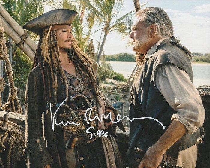 Pirates of the Caribbean - Signed by Kevin McNally (Mr, Collections, Cinéma & Télévision