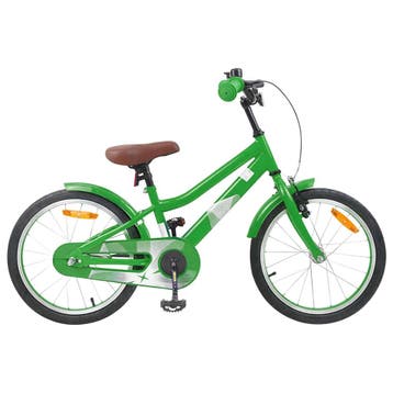 vidaXL Kinderfiets 18 Inch voor 5-7 jaar oud Groen, Fietsen en Brommers, Verzenden, Nieuw