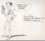 Martin Lodewijk - 1 Original drawing - Agent 327, Nieuw