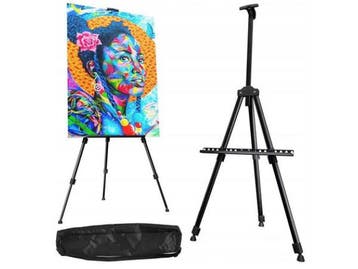 Veiling - Aluminium schildersezel 160cm + hoes, Hobby en Vrije tijd, Schilderen, Nieuw