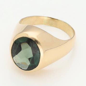 Ring - 18 karaat Geel goud - Spinel, Bijoux, Sacs & Beauté