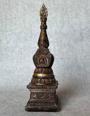Objets bouddhiques - Bronze - 1980-1990 - stupa