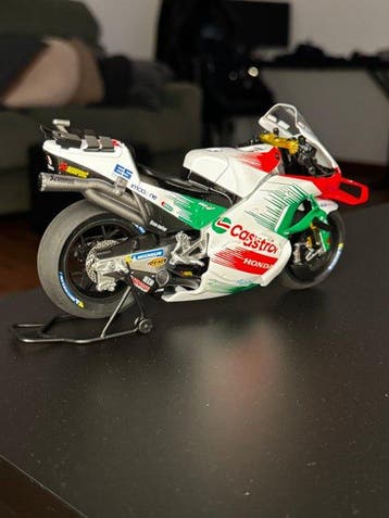 1:12 - Moto miniature - Zarco LCR Honda Castrol MotoGP