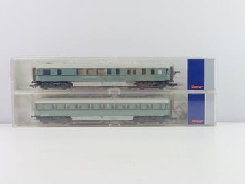 Roco H0 - 64997/64999 - Wagon de passagers pour trains, Nieuw