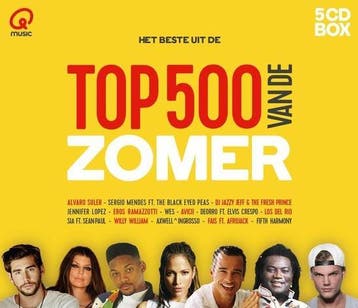 Qmusic: Het Beste Uit De Top 500 Van De Zomer - 2016 (5CD), Cd's en Dvd's, Verzenden, Nieuw in verpakking