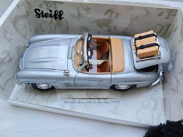 Steiff - Voiture jouet en étain - Mercedes- Benz 300 SL