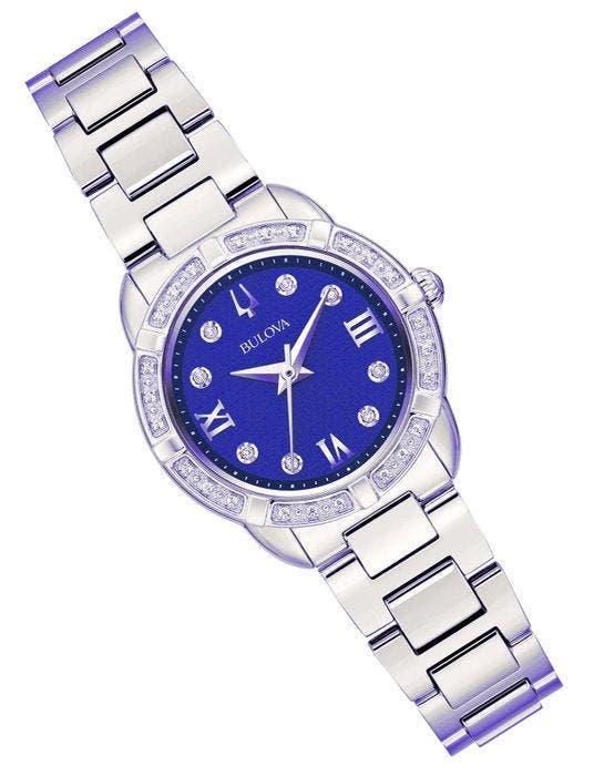 Bulova - NO RESERVE PRICE - Marine Star Lady Diamond -, Handtassen en Accessoires, Horloges | Heren