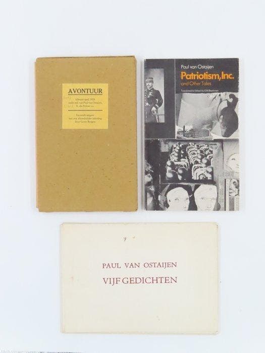 Paul van Ostaijen - Gedichten, Vijf Gedichten & De, Antiquités & Art, Antiquités | Livres & Manuscrits