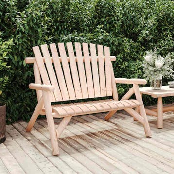 vidaXL Tuinbank 2-zits 119x85x98 cm massief vurenhout, Verzenden