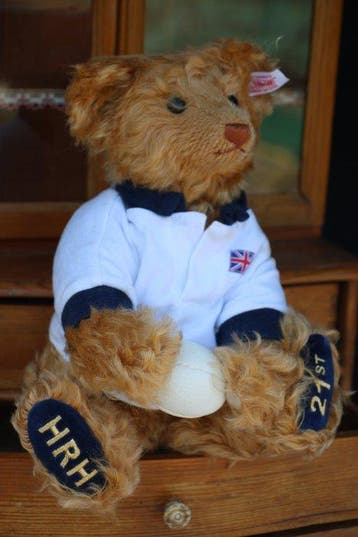 Steiff: Prins Harry 21 jaar teddybeer - Ours en peluche -