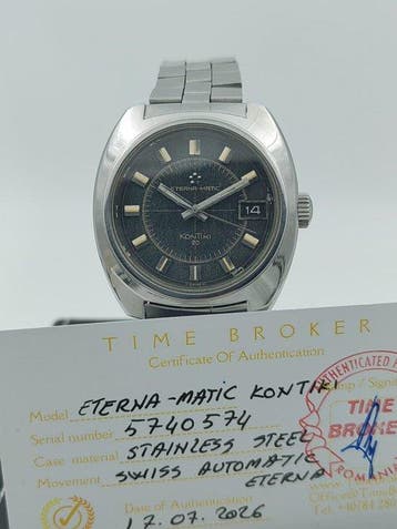 Eterna-Matic - KonTiki - Zonder minimumprijs - Heren -, Nieuw