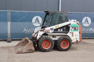 Veiling: Schranklader Bobcat 753 Diesel 1993, Ophalen