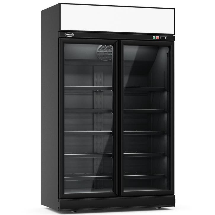 Vrieskast | 1000L | Zwart | -18°C/-22°C | Geforceerd |, Articles professionnels, Horeca | Équipement de cuisine, Envoi
