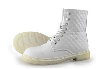Dockers By Gerli Veterboots in maat 41 Wit, Kleding | Dames, Schoenen, Dockers By Gerli, Verzenden, Wit, Overige typen