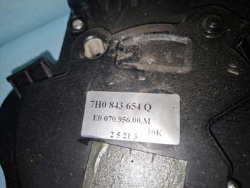 SLOT DEUR VOLKSWAGEN TRANSPORTER T5 T6. 7H0 843 654 Q VAK..., Ophalen of Verzenden, Gebruikt, Volkswagen, Deur