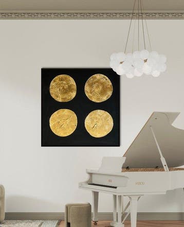 Stefanie Raus - Golden Circles 1803 XXL