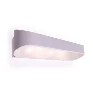 Stijlvolle LED Wandlamp 18W met Neutraal Wit Licht in Mat Wi, Verzenden, Nieuw
