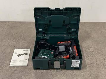 Veiling - Metabo accu starterset 18V LiHD (3x 4,0Ah+lader), Gebruikt