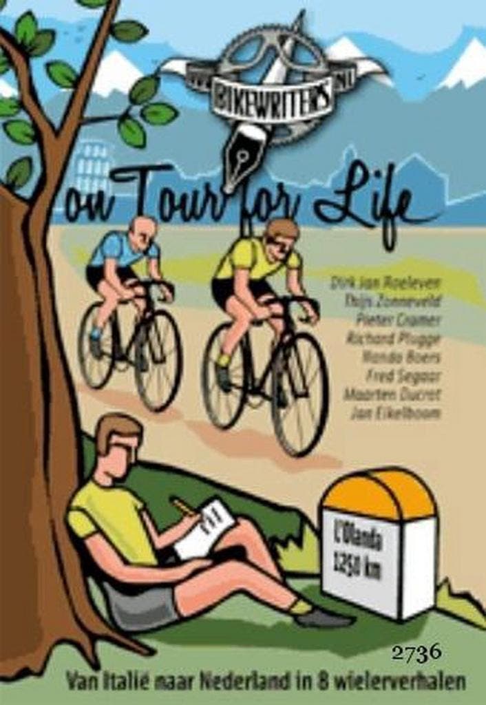 BikeWriters on Tour for Life 9789081584616 D.J. Roeleven, Livres, Loisirs & Temps libre, Envoi