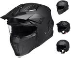 Z302 Retro Helm 4-in-1 | Retour deal | Nu extra goedkoop, Verzenden