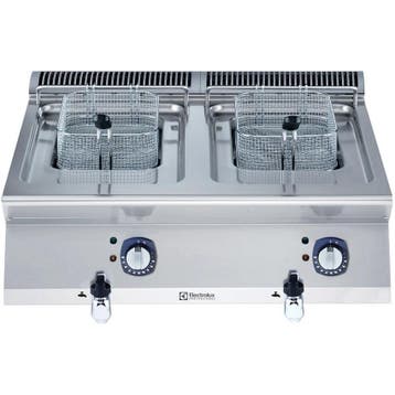 Friteuse | e-XP 700 | Elektrisch | 7+7L | 105°C/185°C |, Verzenden, Nieuw in verpakking