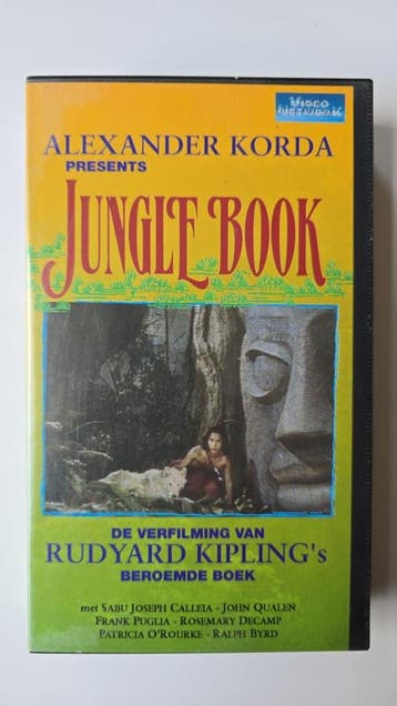 JUNGLE BOOK (VHS), Cd's en Dvd's, Gebruikt