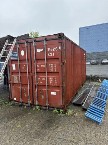 zeecontainer 20ft in goede staat (Opslag, Diverse), Ophalen of Verzenden