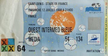 Les 7 Tickets Équipe de France - Du 1er match à la Finale -, Nieuw