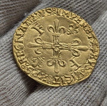 Frankrijk. François I (1515-1547). Ecu dor au soleil