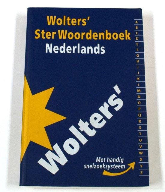 Wolters ster woordenboek / Nederlands / Wolters ster, Livres, Dictionnaires, Envoi