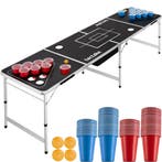 tectake Aluminium bierpongtafel Beer Ball Blitz met koelvak,, Verzenden, Nieuw