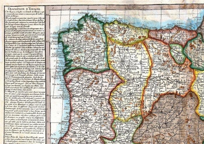 Europa - Spanje, Portugal; Jean-Baptiste Nolin - L’Espagne, Boeken, Atlassen en Landkaarten