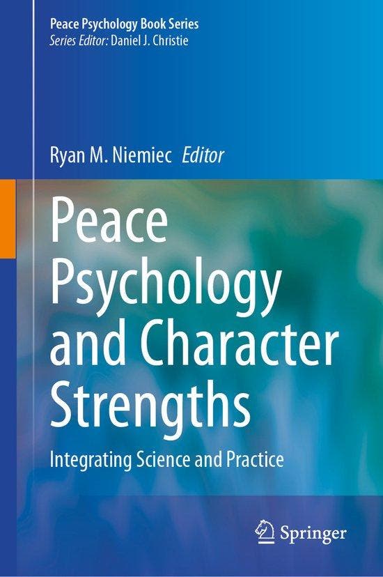 Peace Psychology Book Series- Peace Psychology and Character, Boeken, Taal | Engels, Zo goed als nieuw, Verzenden