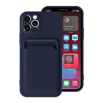 iPhone SE (2020) Kaarthouder Hoesje - Wallet Card Slot Cover, Verzenden, Nieuw