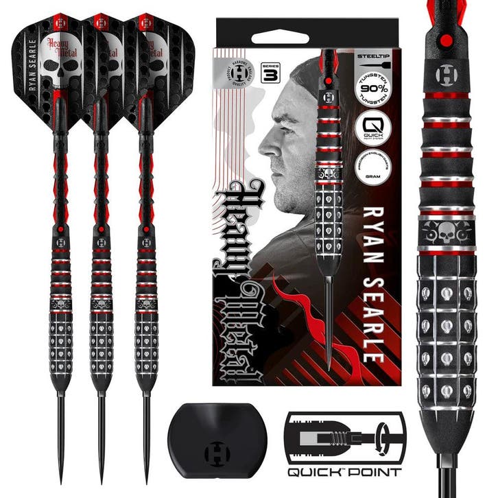 Ryan Searle Series3 Heavy Metal QP - 26 gram (Dart Pijlen), Sport en Fitness, Darts, Pijlen, Nieuw, Ophalen of Verzenden