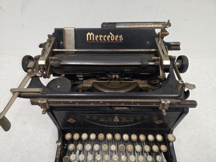 Mercedes Model 6 - Machine à écrire - 1930-1940, Antiek en Kunst, Kunst | Designobjecten